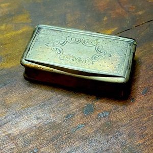 Early 1800s Pill Box